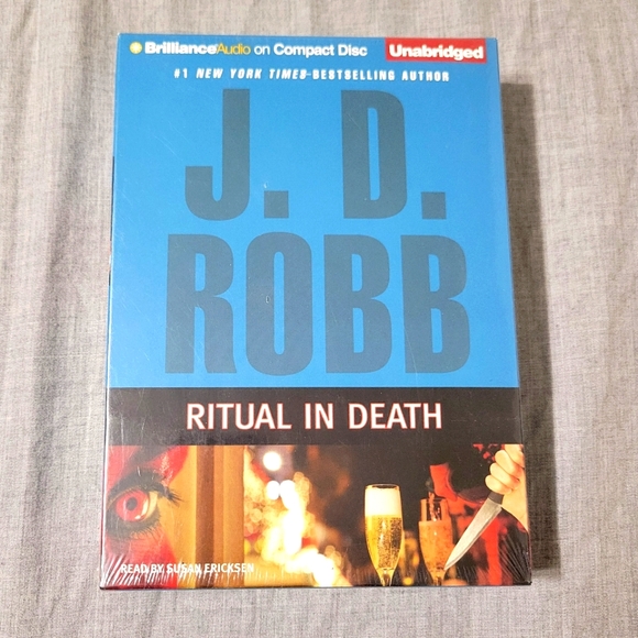 J.D. Robb Ritual in Death An Eve Dallas Novel Audio Book 3CD Nora Roberts Sealed - Picture 1 of 8